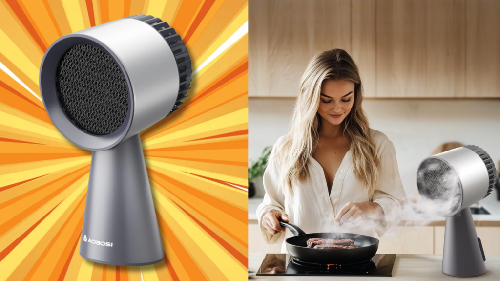 This On-Sale Portable Range Hood Stops Kitchen Odors