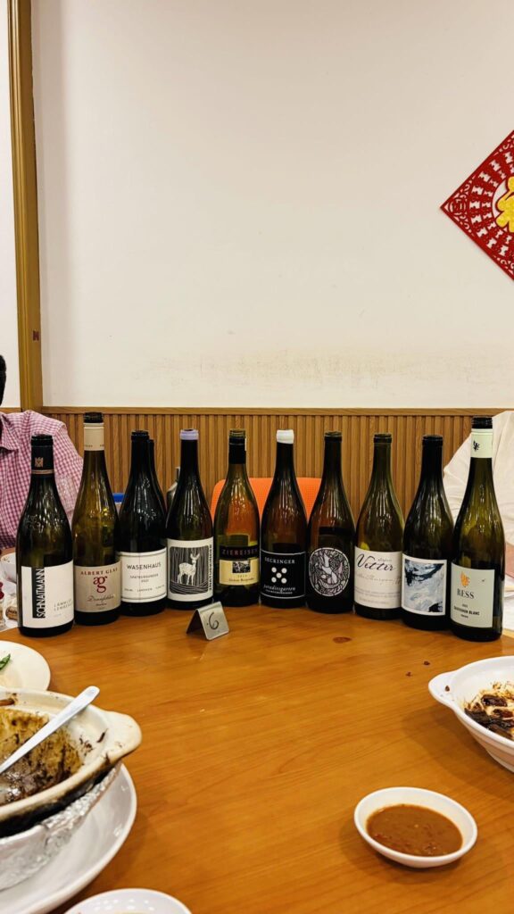 Did a “Ten Faces of Germany” tasting, a lot of new discoveries!