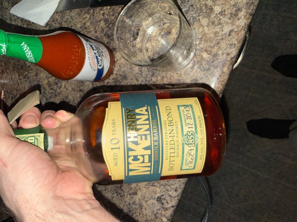 Whiskey and wings for the Super Bowl