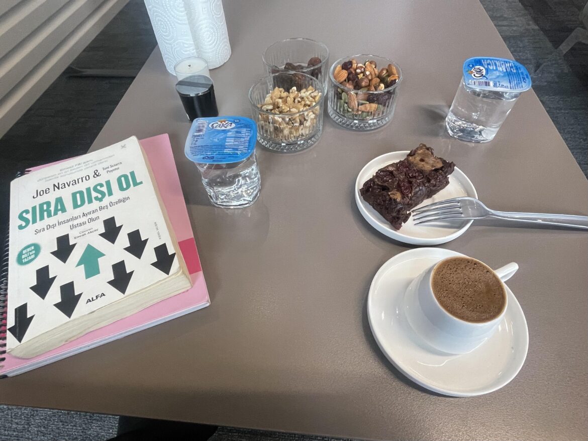 Turkish coffee + chocolate brownie