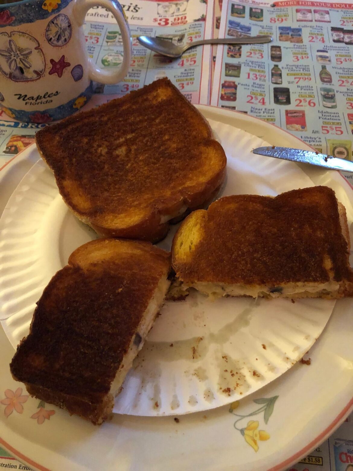 Yorkshire Wensleydale cheese with blueberries