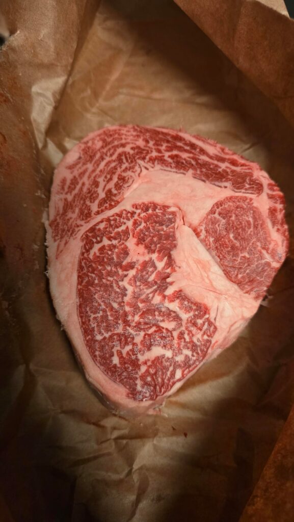 First Post! Cooked this Black Opal Wagyu Ribeye for Vday