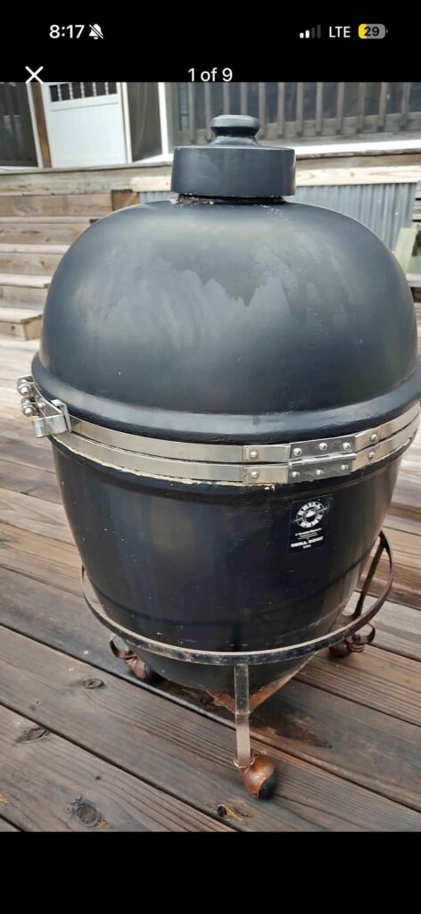 Looking to get an egg style grill