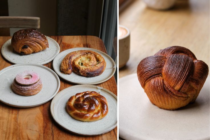 A selection of Pophams' baked good and sweet treats. © Pophams