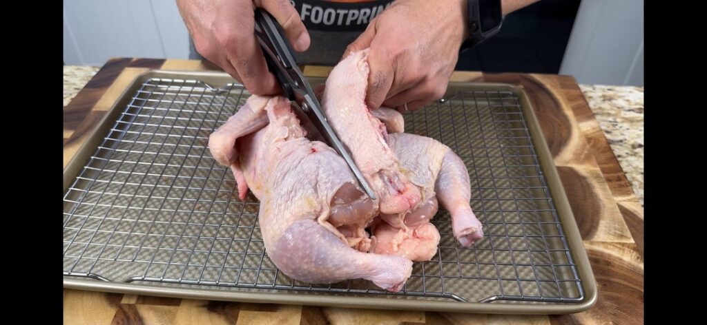 Smoked Crispy Spatchcock Chicken