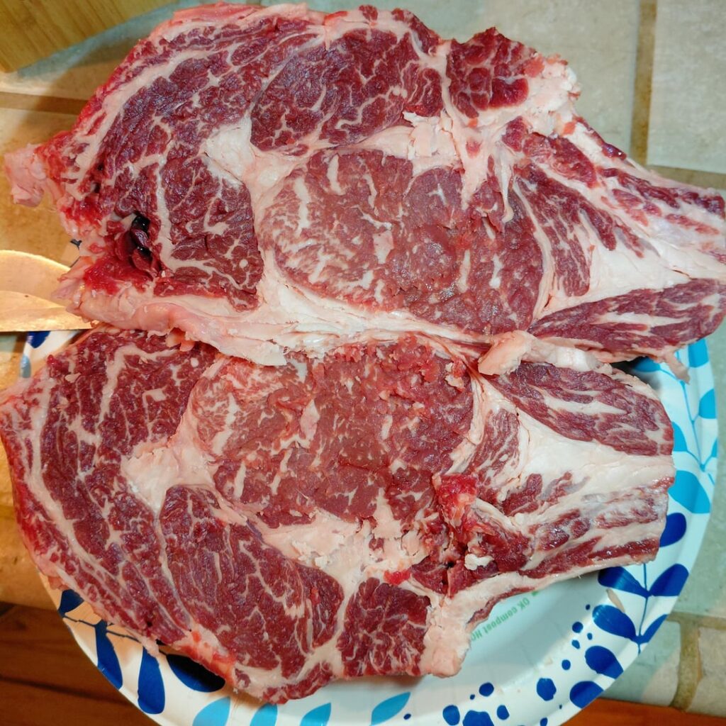 Golden brown over coals