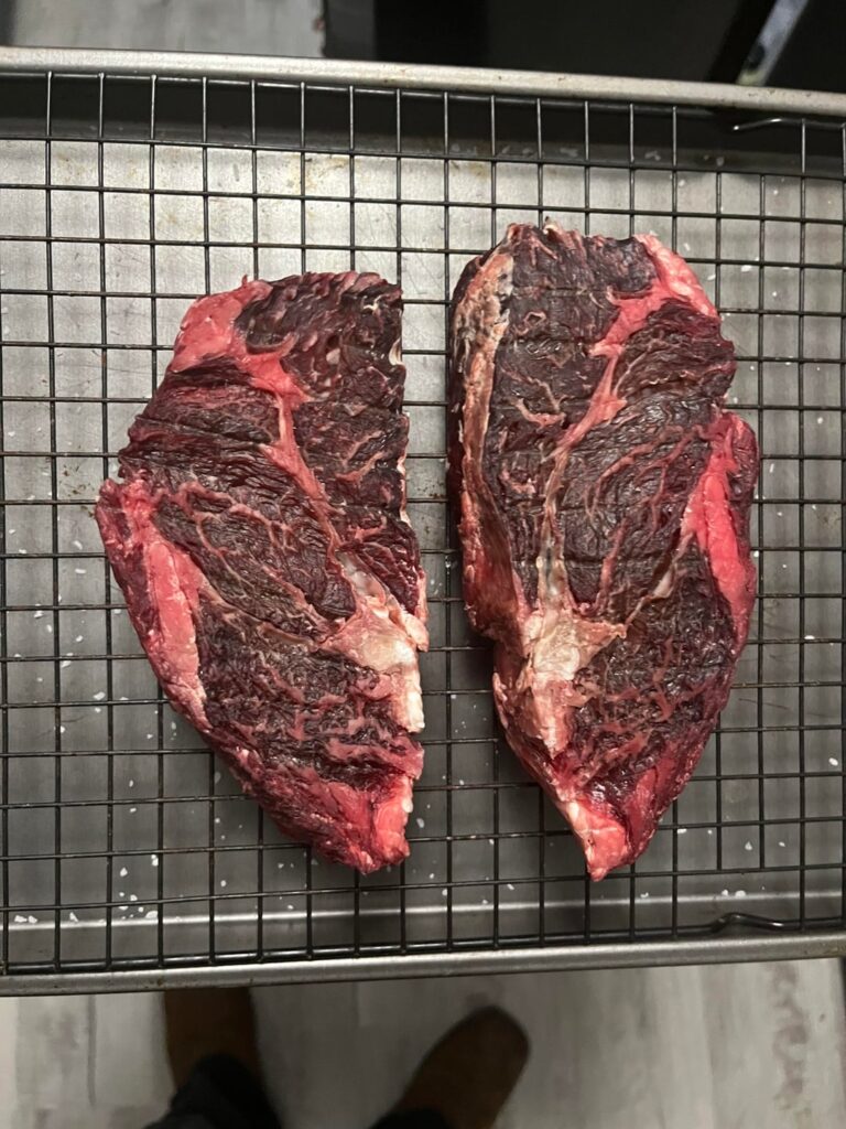 6 day air chilled chuck eyes.