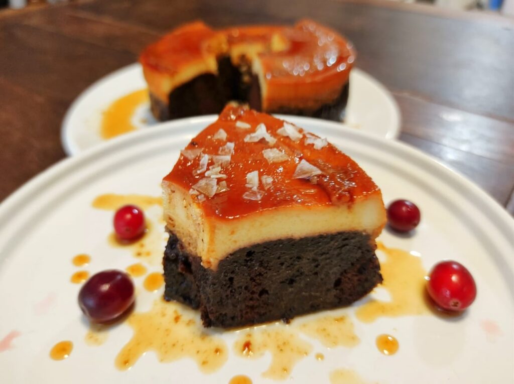 Dora's Table Vegan Chocoflan