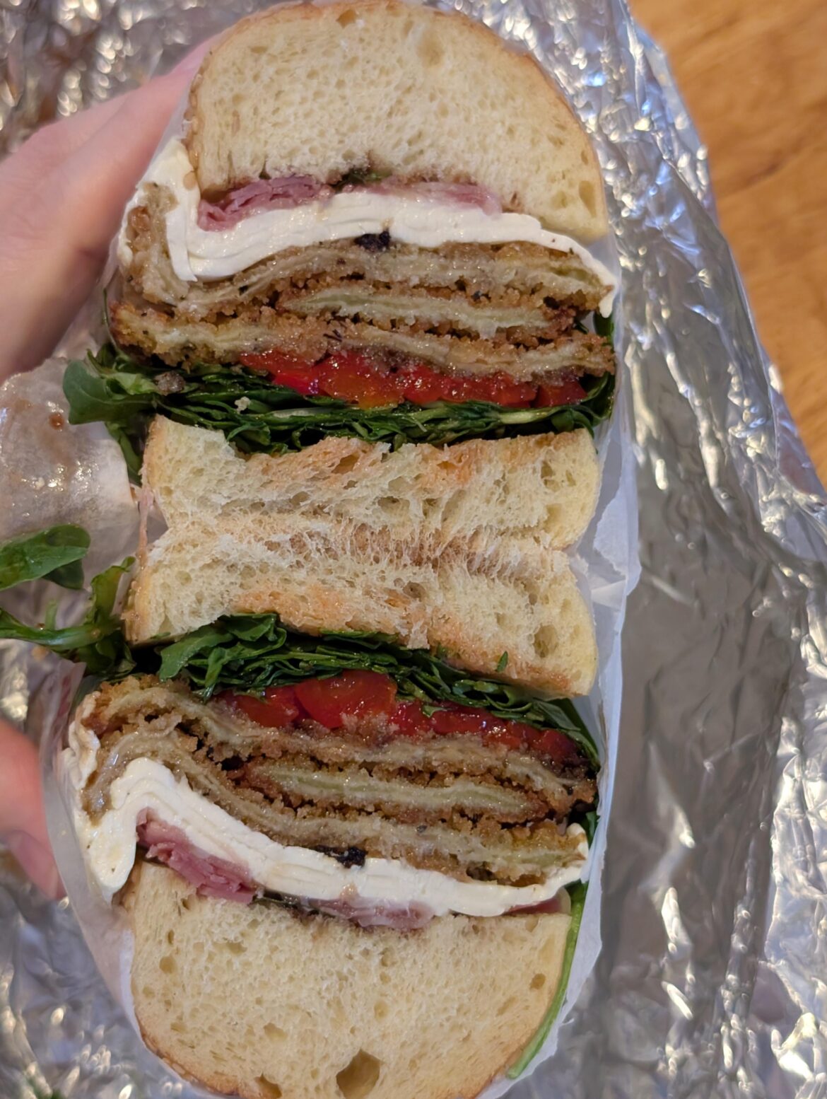 "La Principesa" From my town's local deli that's been around since the '70s.