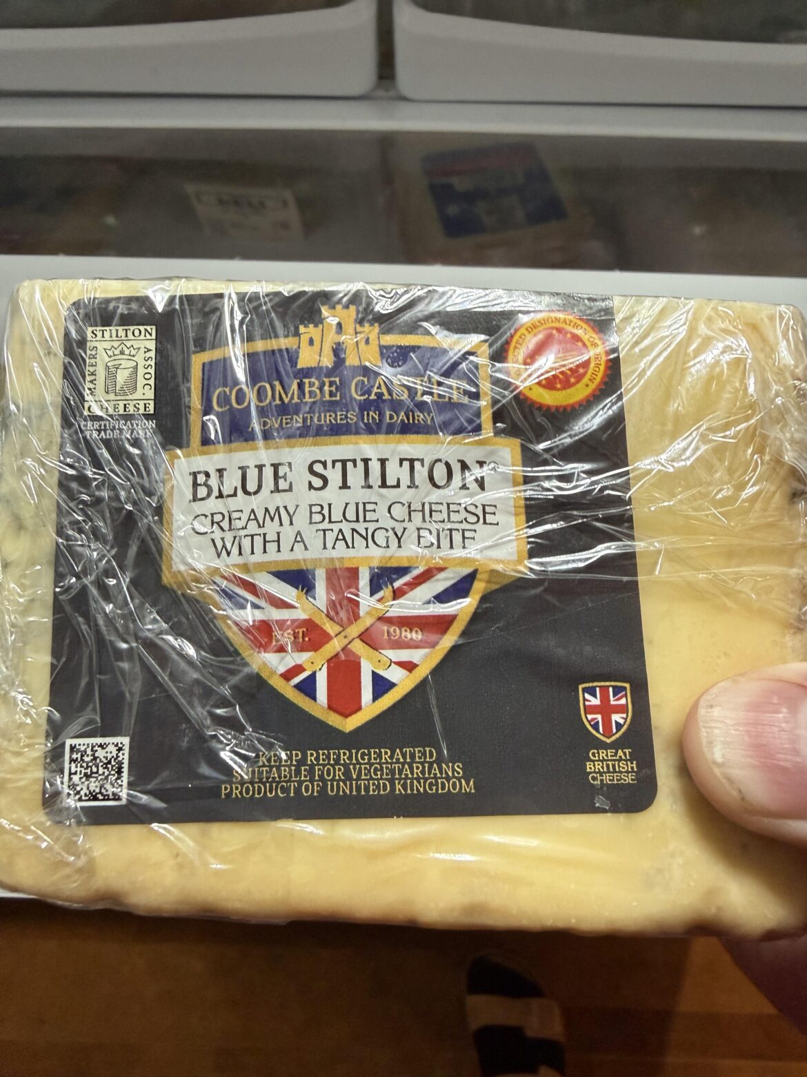 My first Blue Stilton