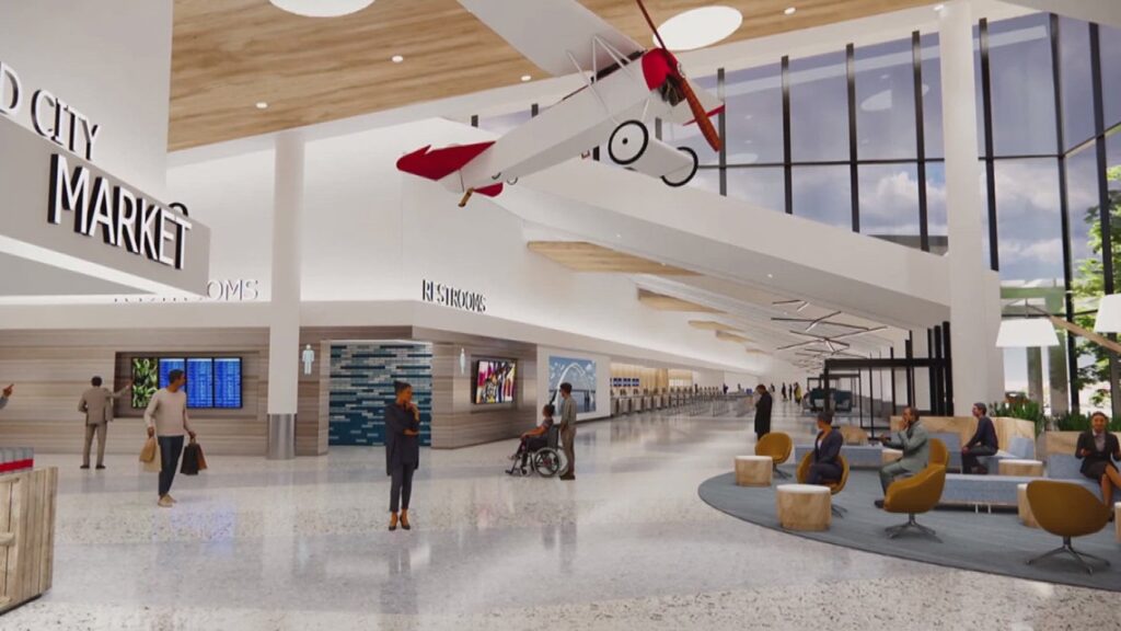Quad Cities International Airport to receive new restaurants as part of terminal improvements