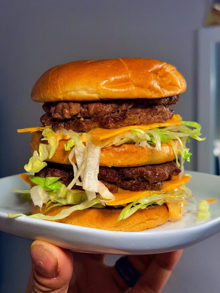 Made a double big mac