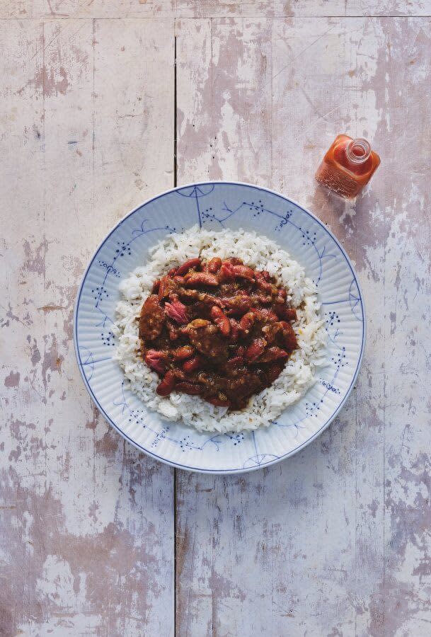 Learn to make authentic Louisiana red beans and rice HERE. Image: Nico Schinco / Recipes from the American South