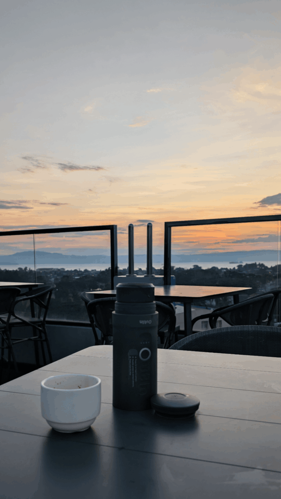 Outin during travel to the Philippines