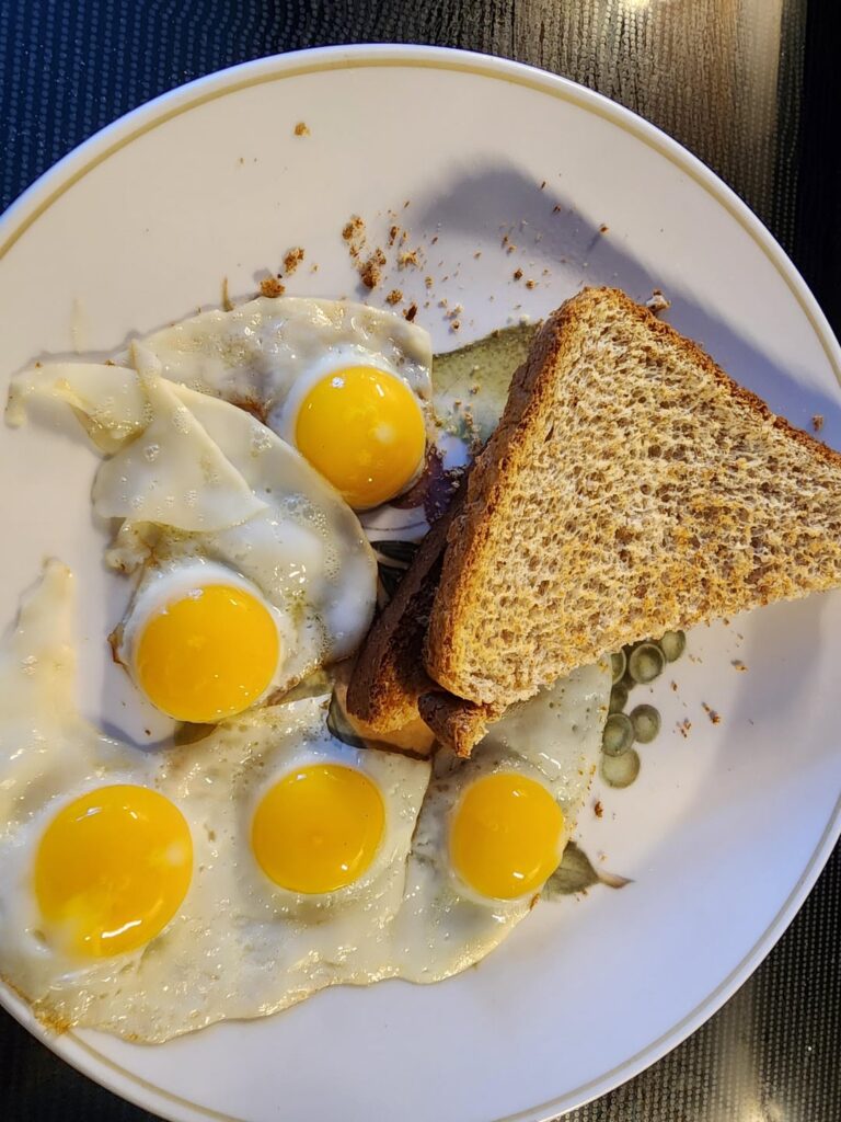 Quail Eggs with Salmon Eggs