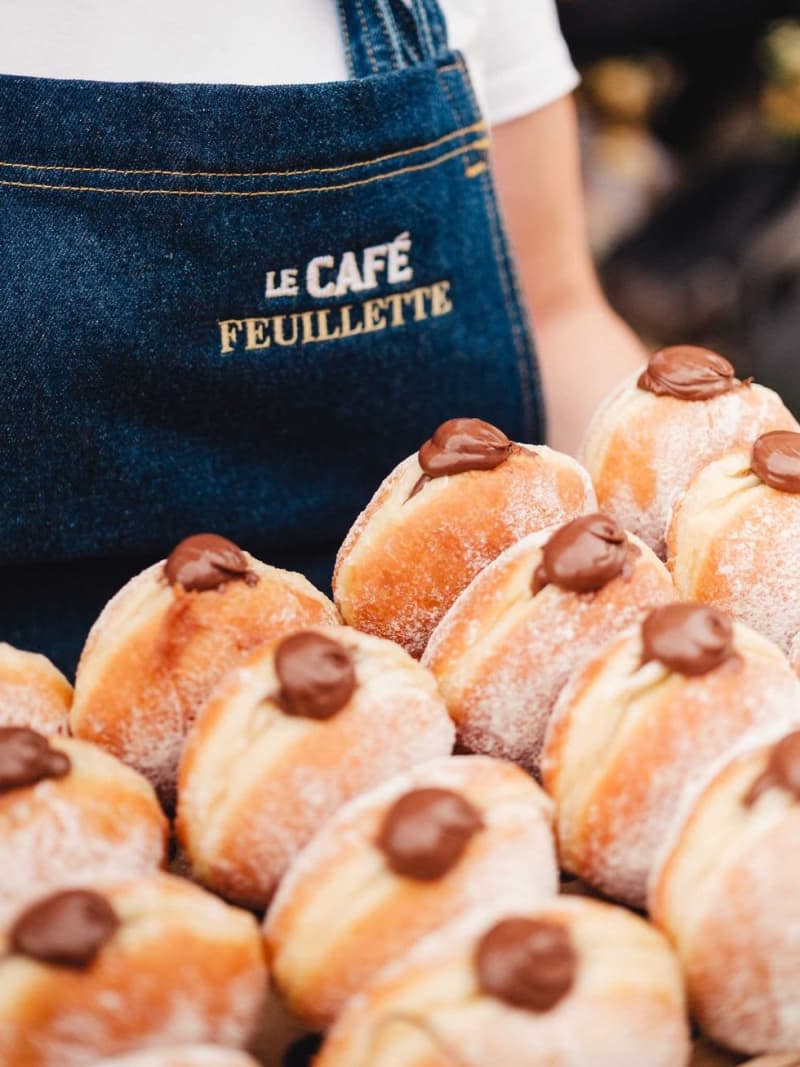 Cafe Feuillette filled pastries | Photo by Sébastien Dray