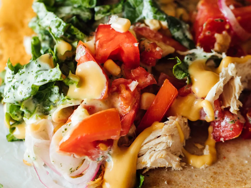 Ang’s Chicken Wraps