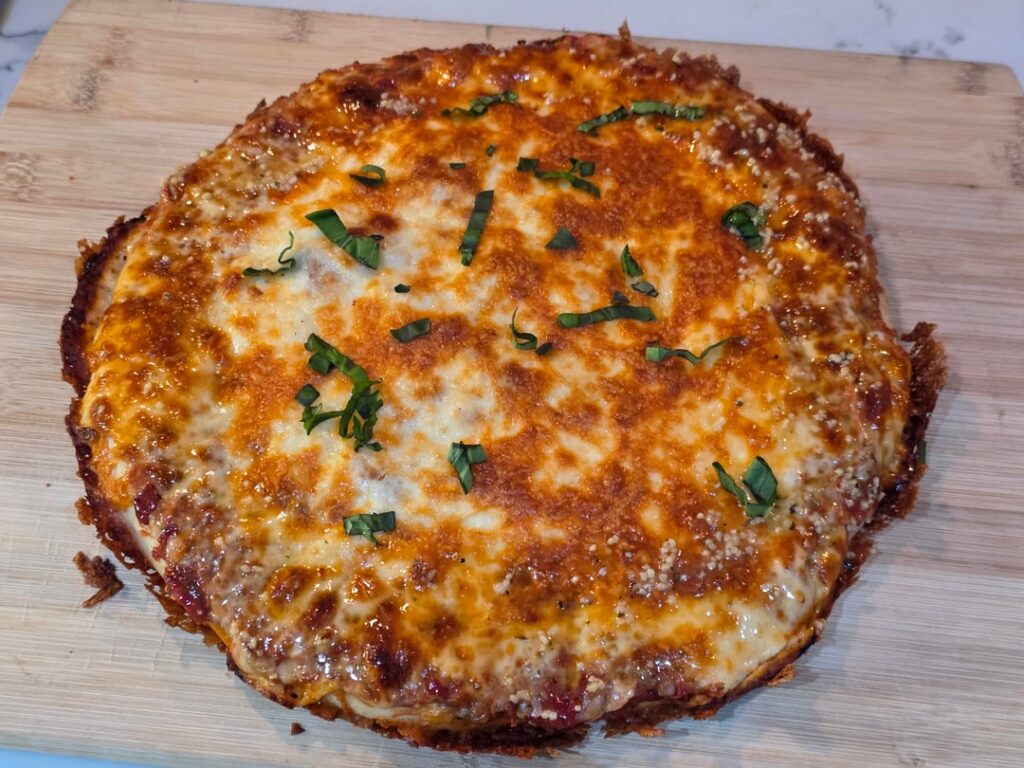 Another cast iron pizza