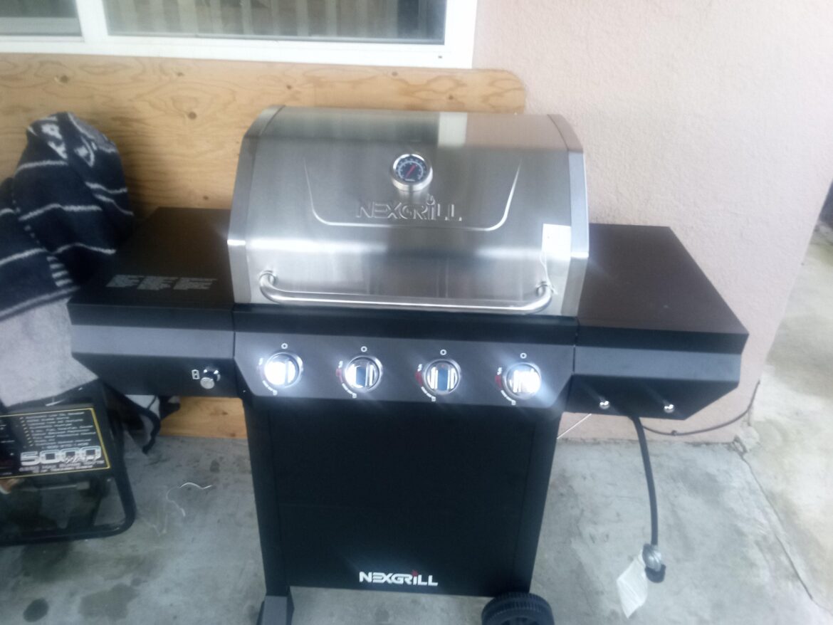 Just build a new grill with my grandpa!