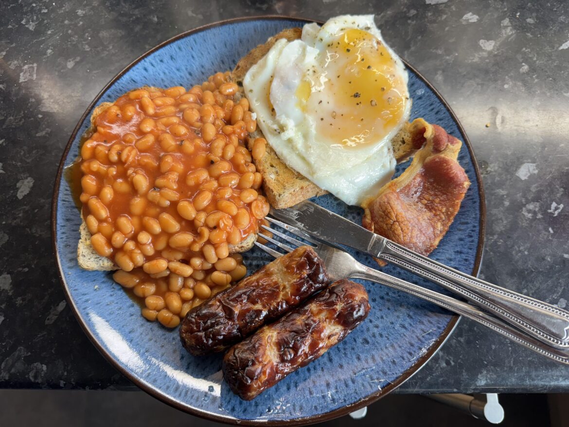 A mini midweek fry up.