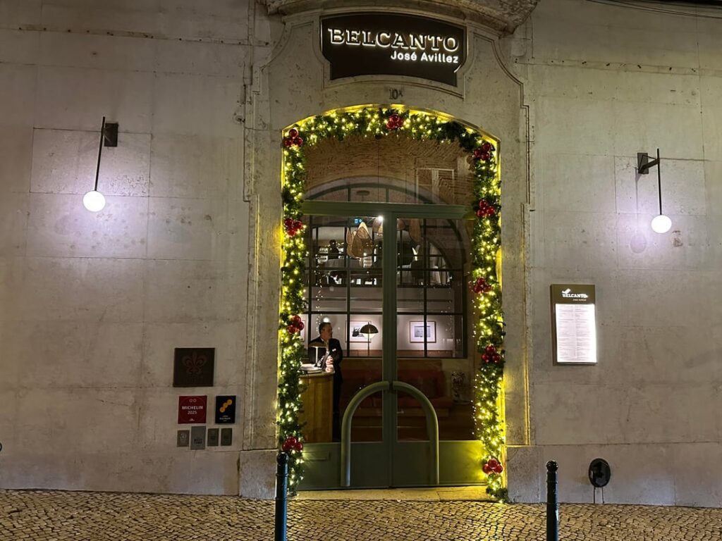 Belcanto (2*), Lisbon, Dinner