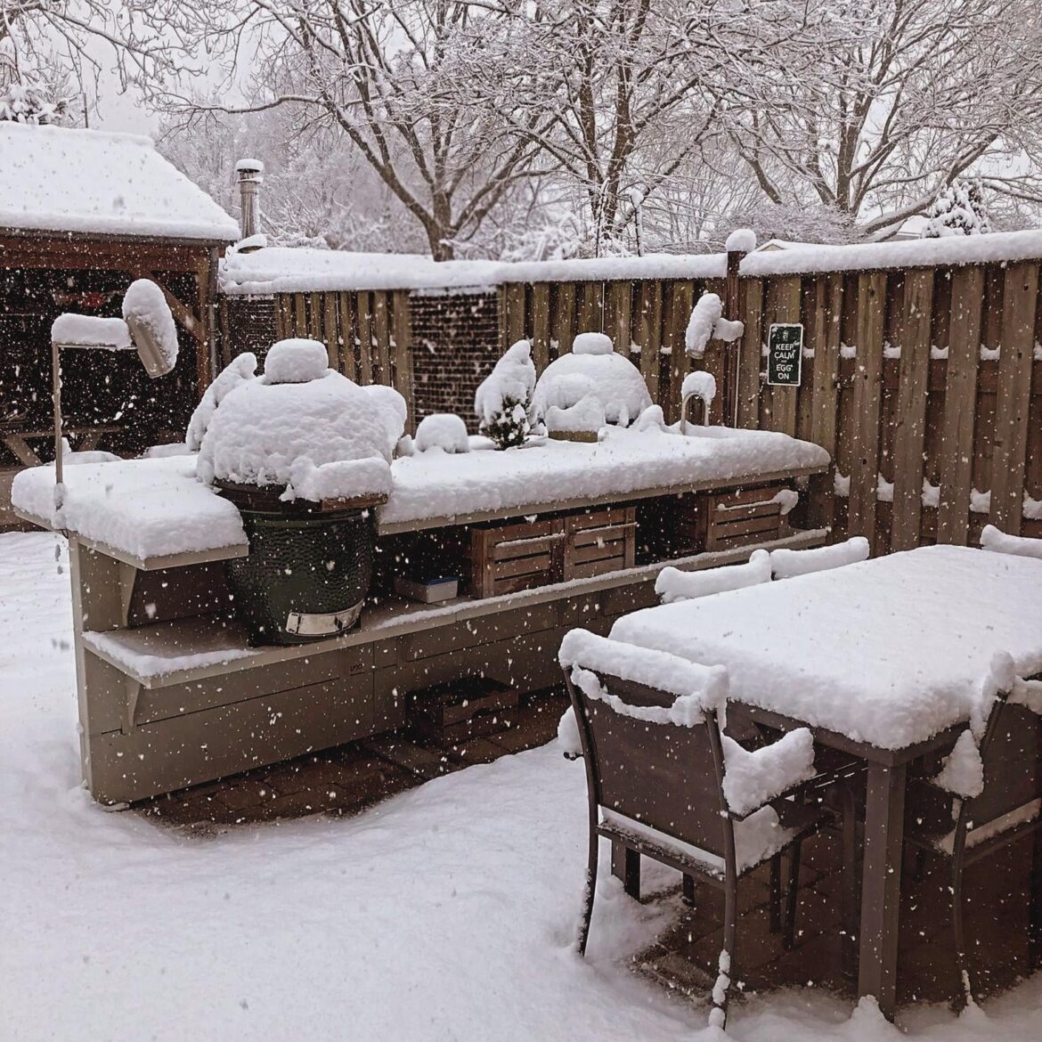 A little bit of snow won't hurt