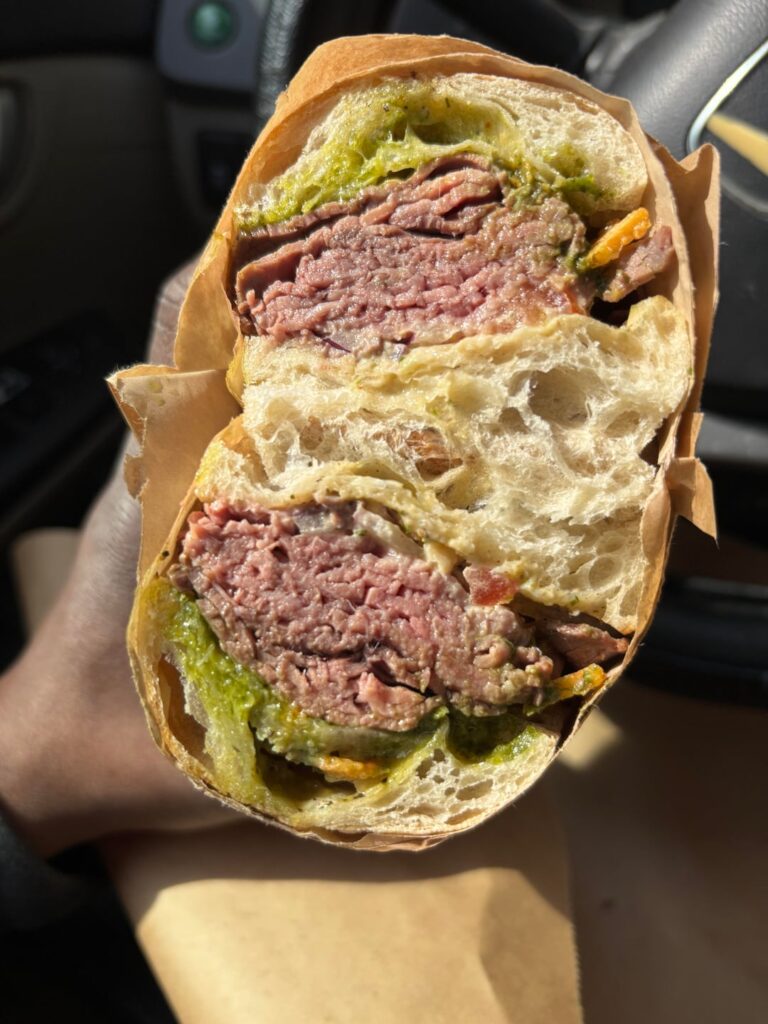 Smoked Garlic Roast Beef