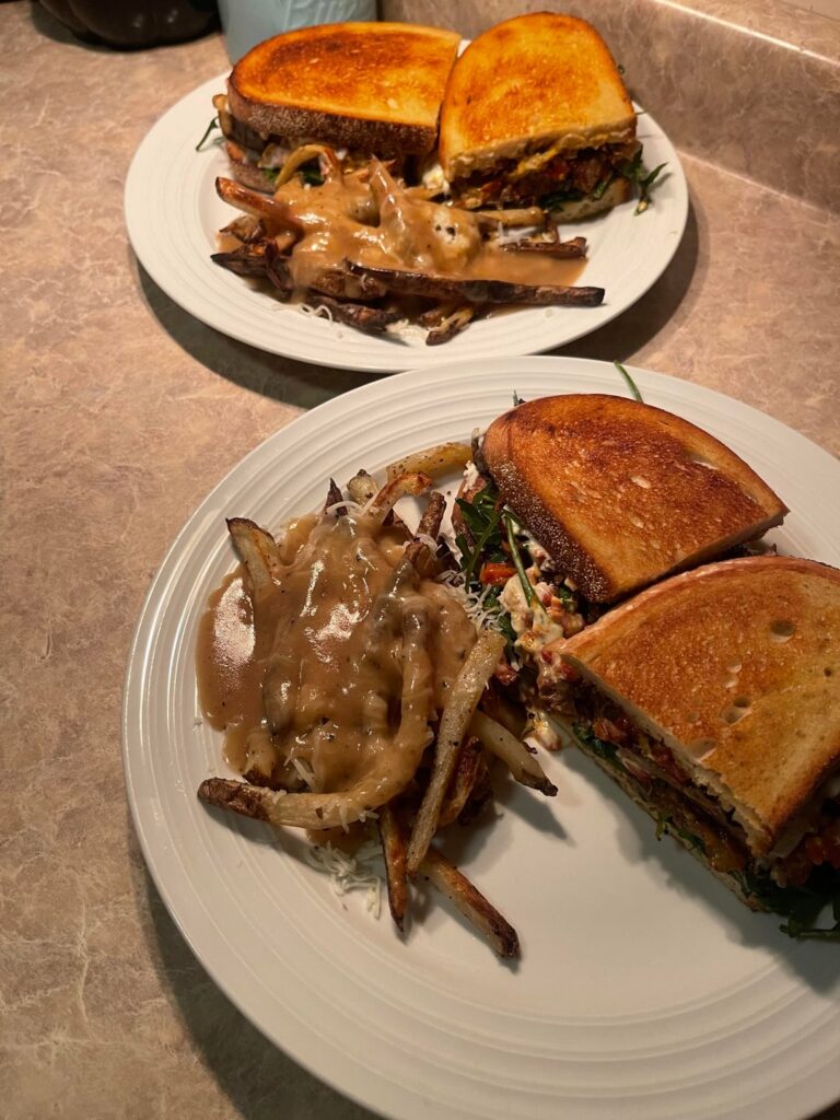 Made steak sandwiches for my Valentine the other day