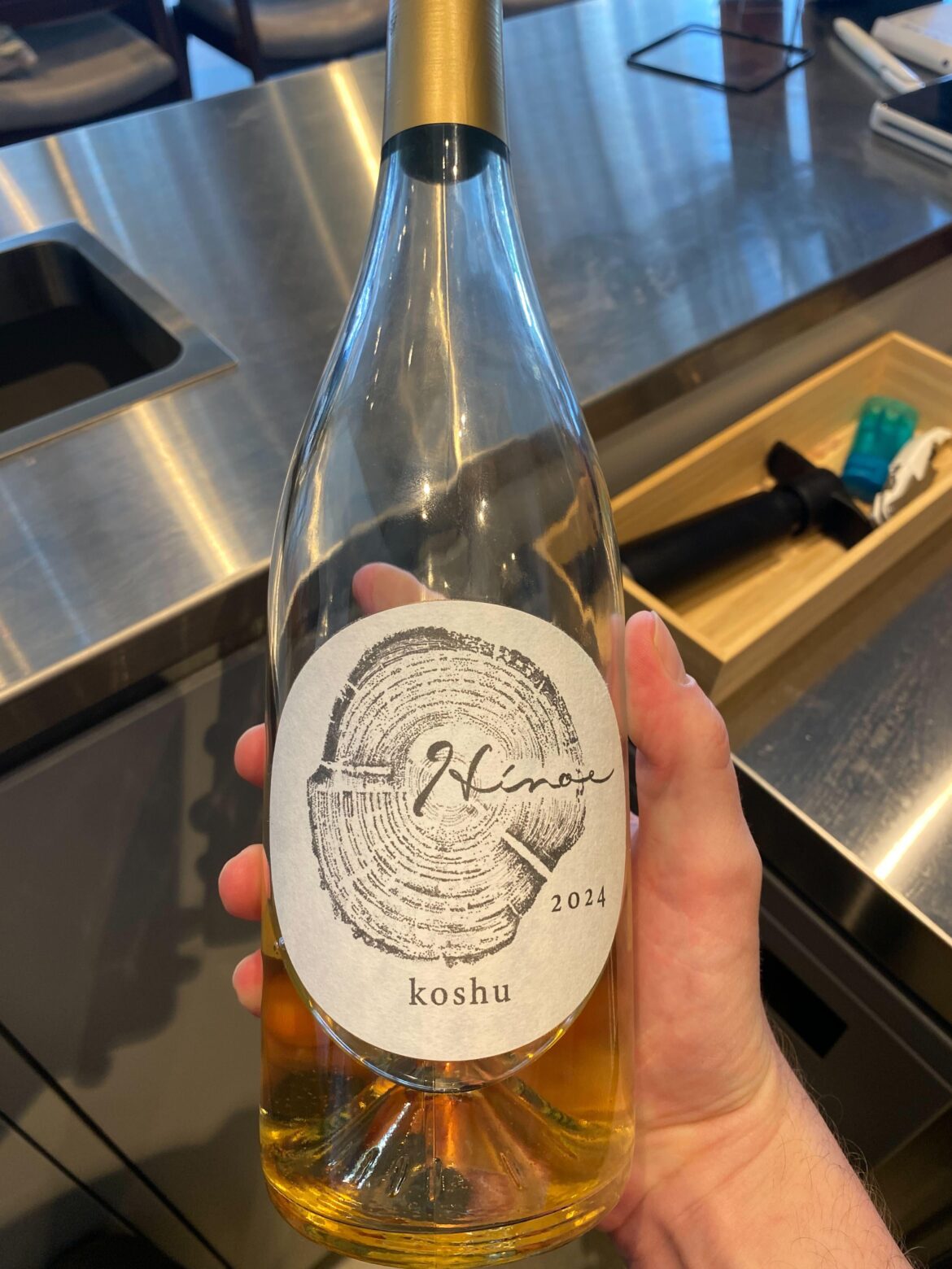 Japanese wine #5 Hinoe Winery- Koshu