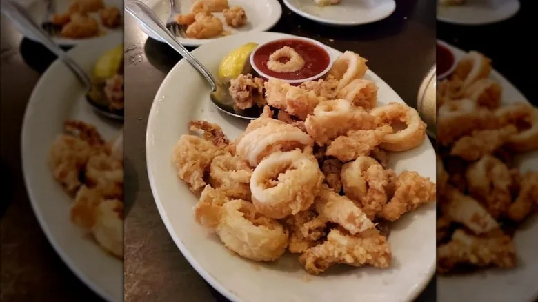 Fried calamari from Tufano's