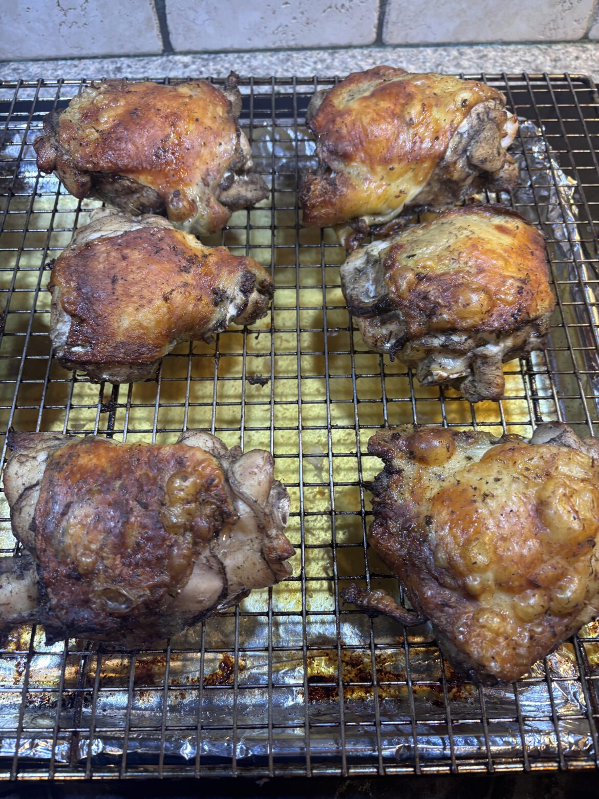[Homemade]Jerk Chicken Thighs