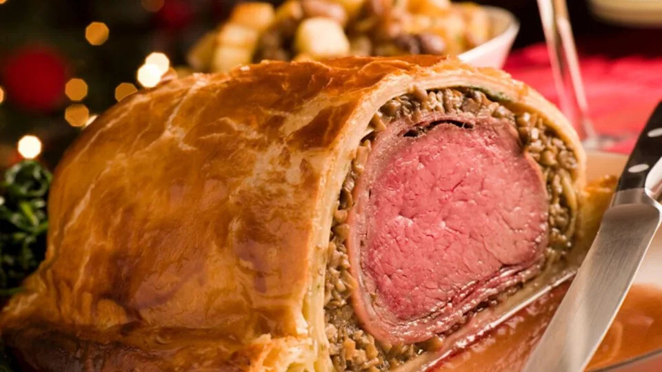 Carved Beef Wellington