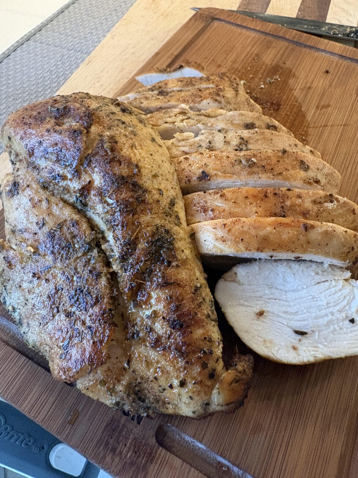 First time doing chicken breast, second time doing sous vide