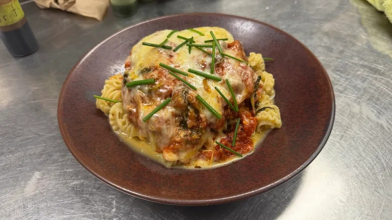 Chicken parmesan at BoccaLupo