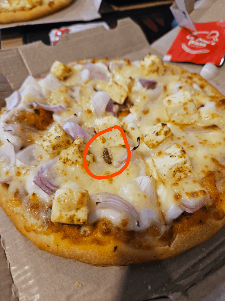 Pros: free toppings! Cons: well... 🤢