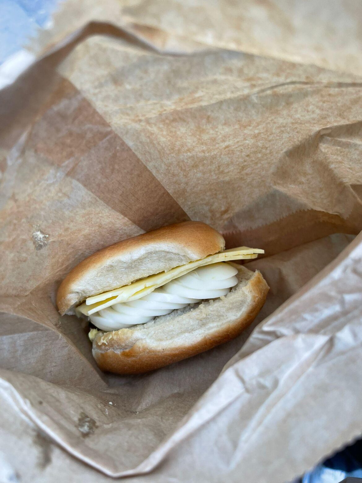 London's Idea of an Egg & Cheese