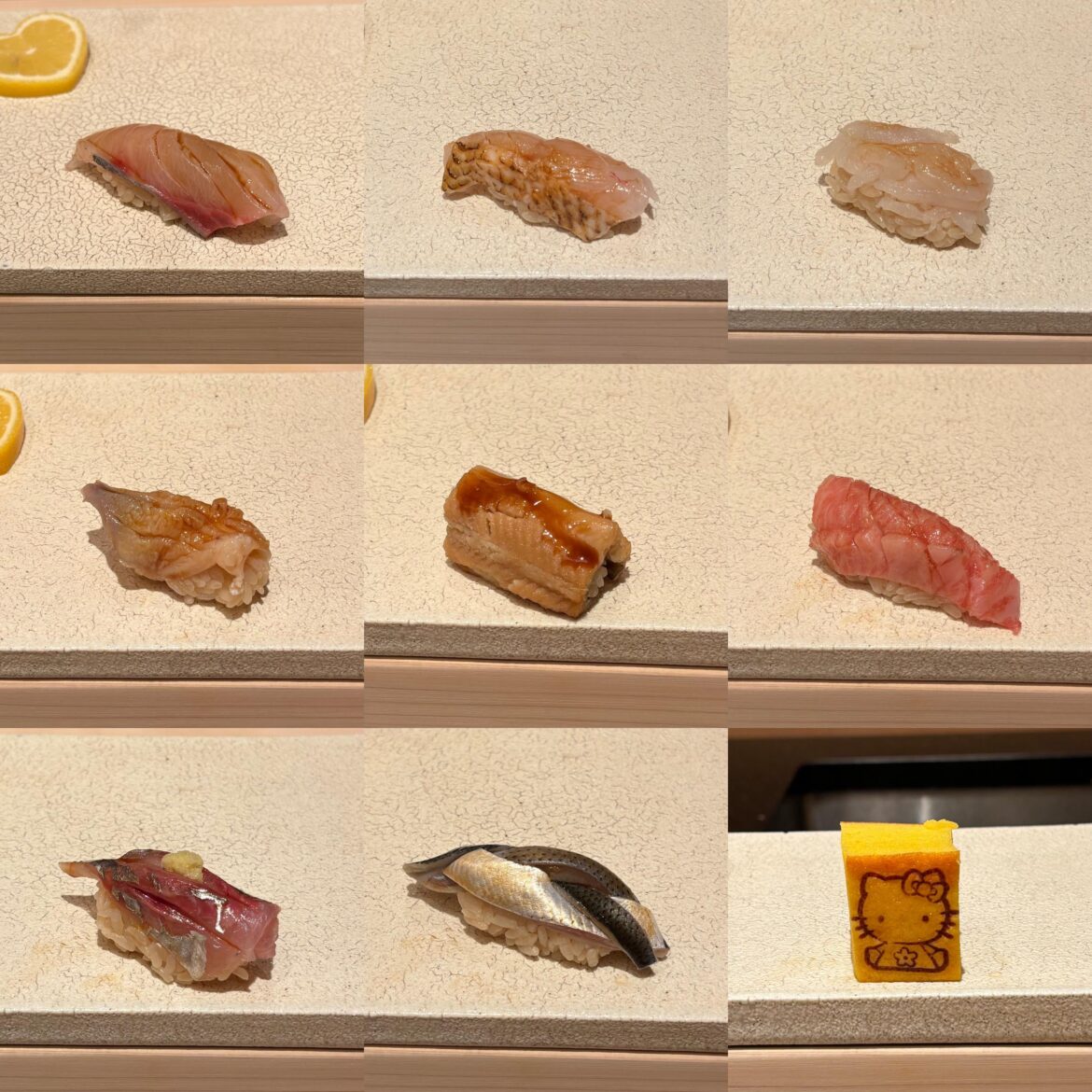 Sushi Grid from Sushi Kiwami