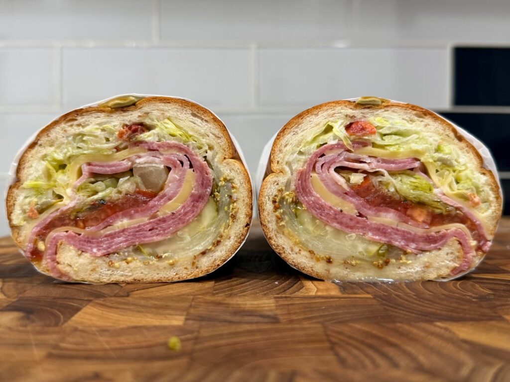 just a sandwich.