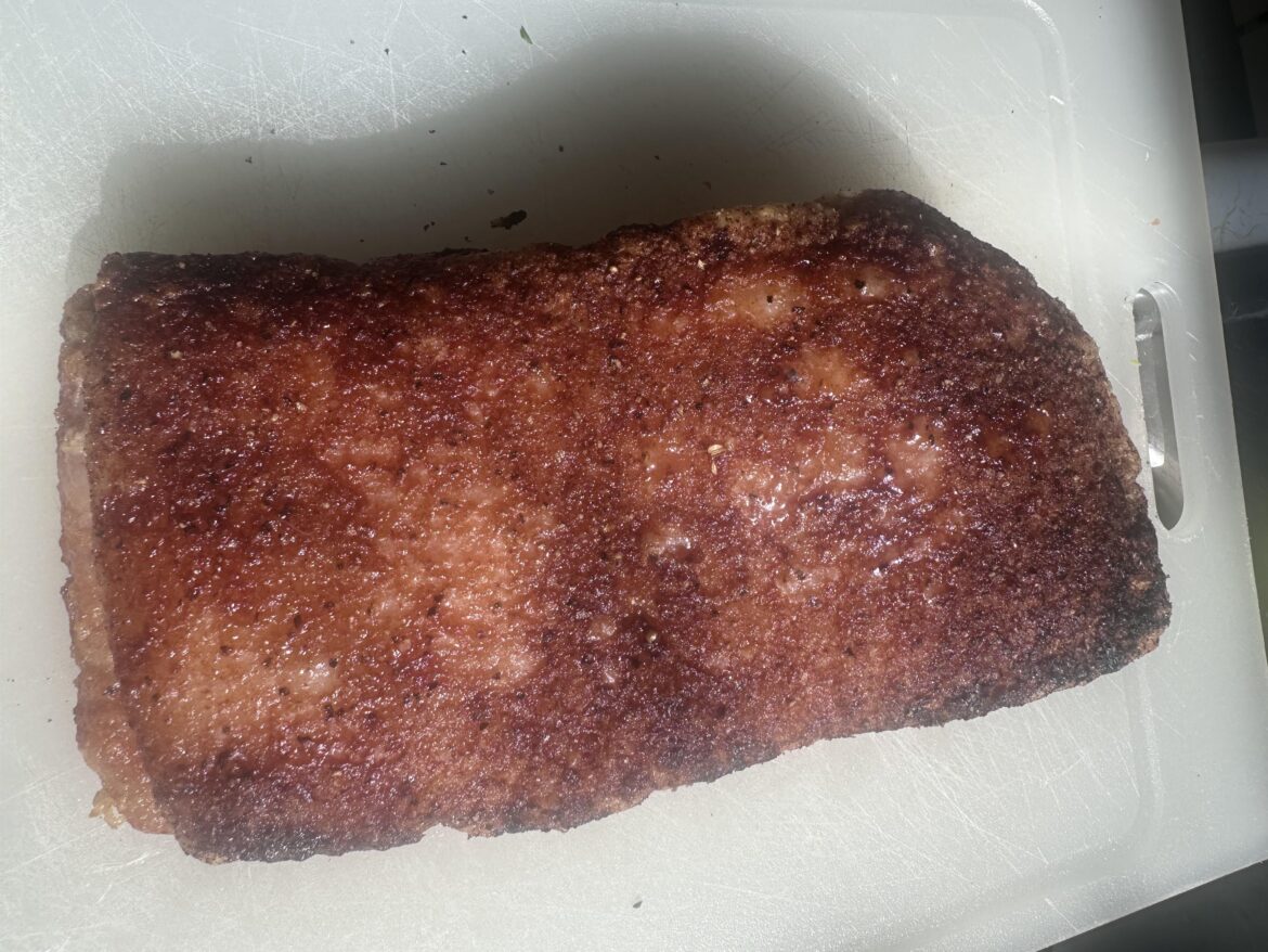 First time making pork belly