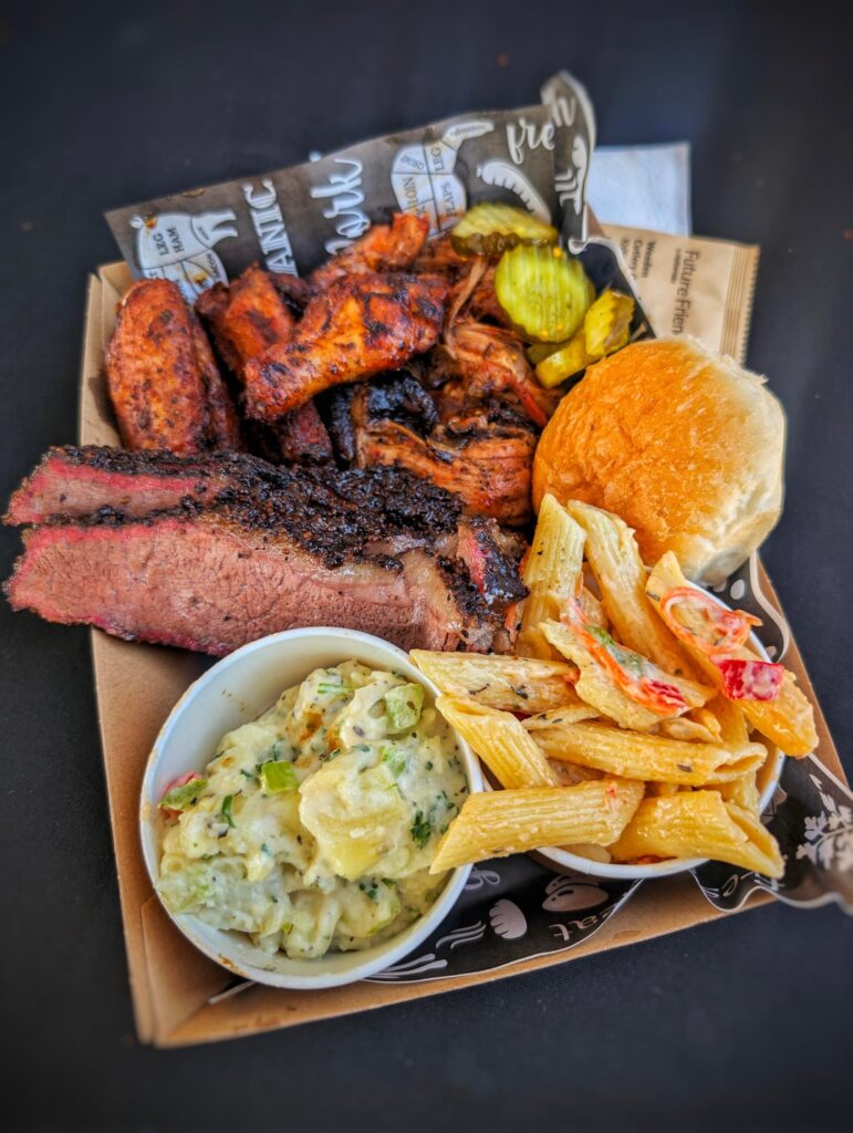 BBQ Boxes I served up over the weekend at my local Cocktail Bar