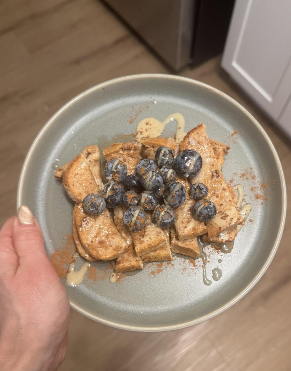 Blueberry French Toast (GF/DF/Oil Free)
