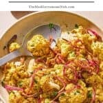 Air fryer cauliflower pin image 1.