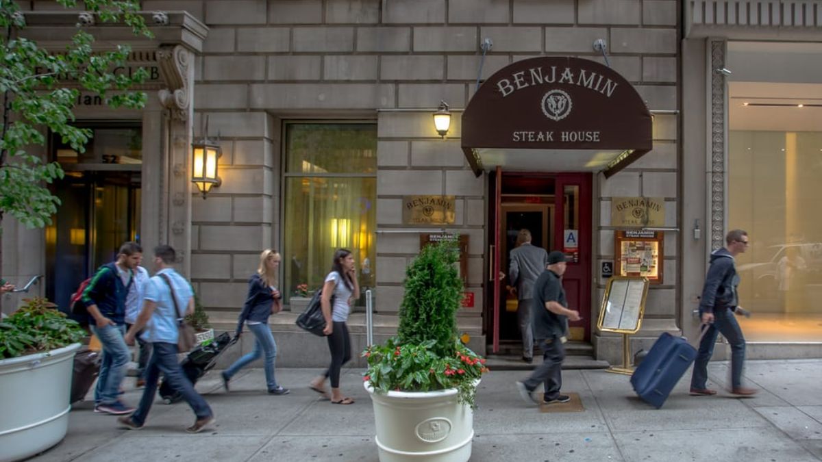 Benjamin Steakhouse storefront