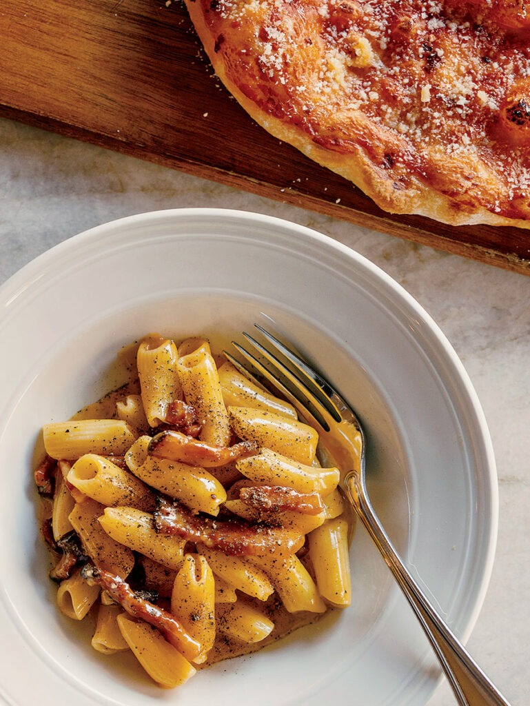 Rigatoni alla carbonara