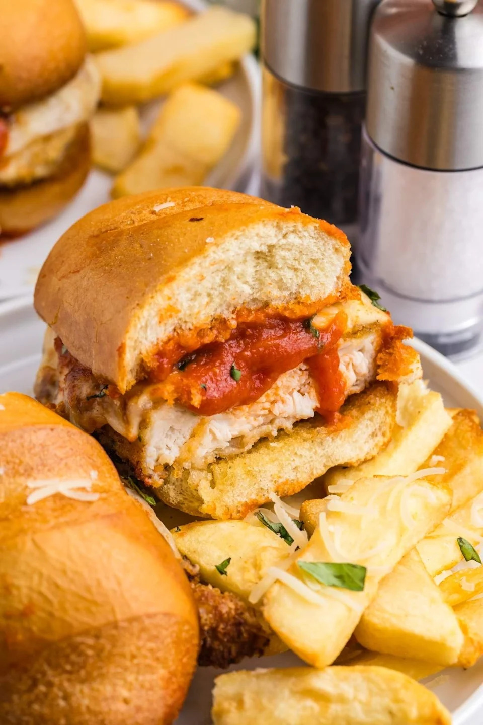 Chicken Parmesan Subs - Photo Credit: xoxoBella.
