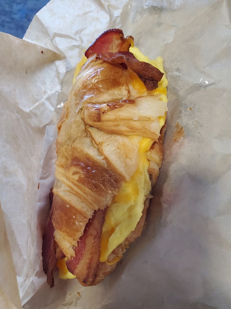 Butter Croissant with Jam