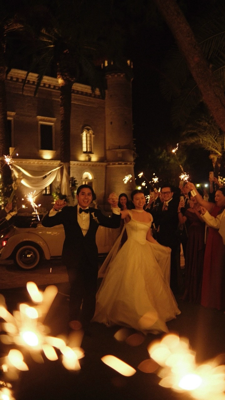 A Castle Ever After: Ged Poe And Erica Dee's Italian Wedding