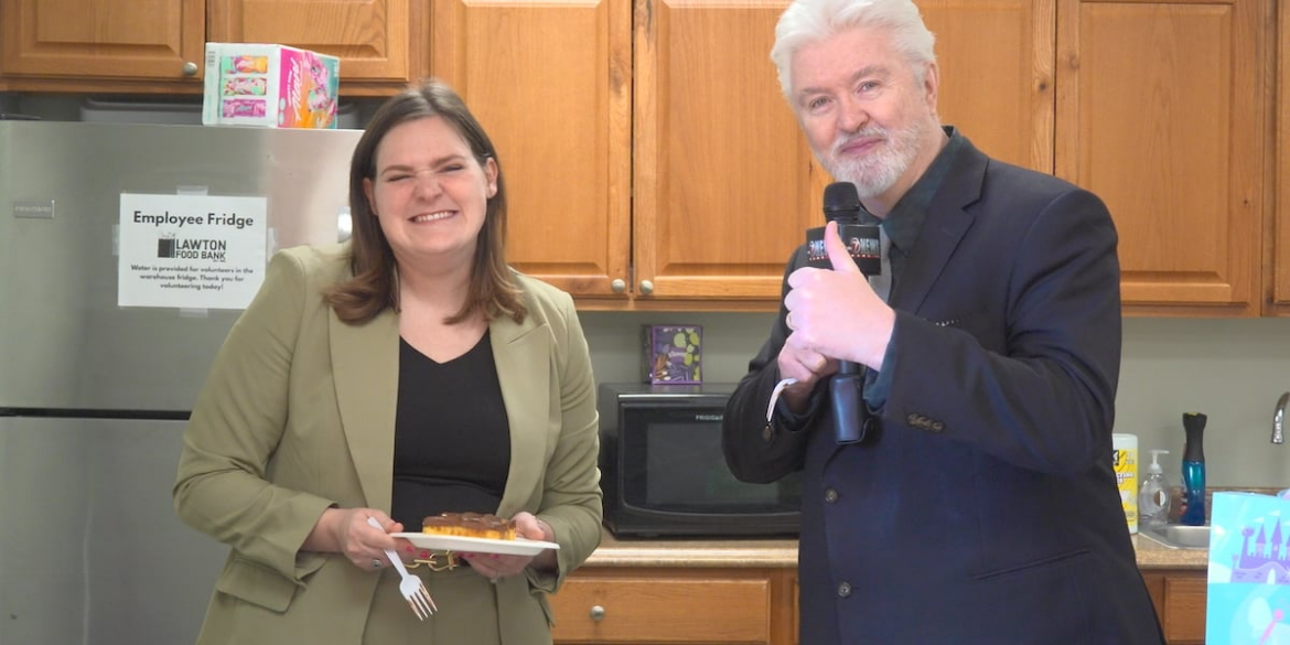 Lawton Food Bank shares special cake recipe