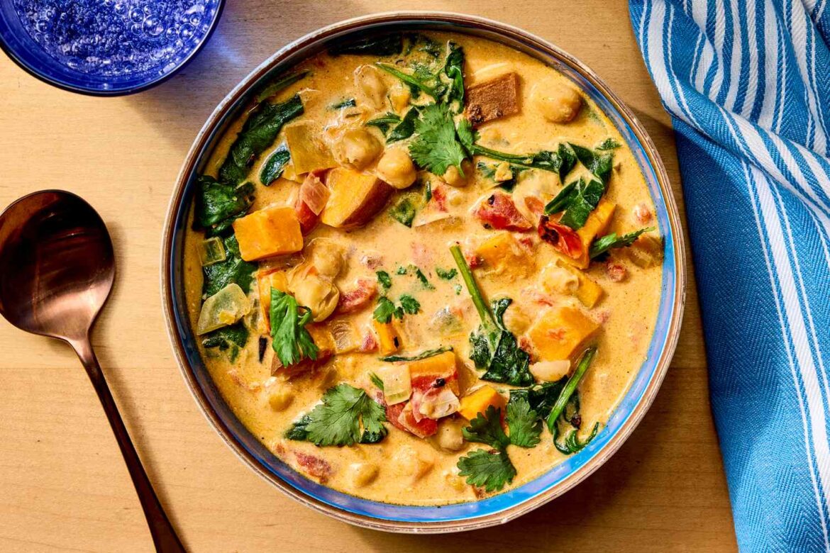 20-Minute Chickpea Soup