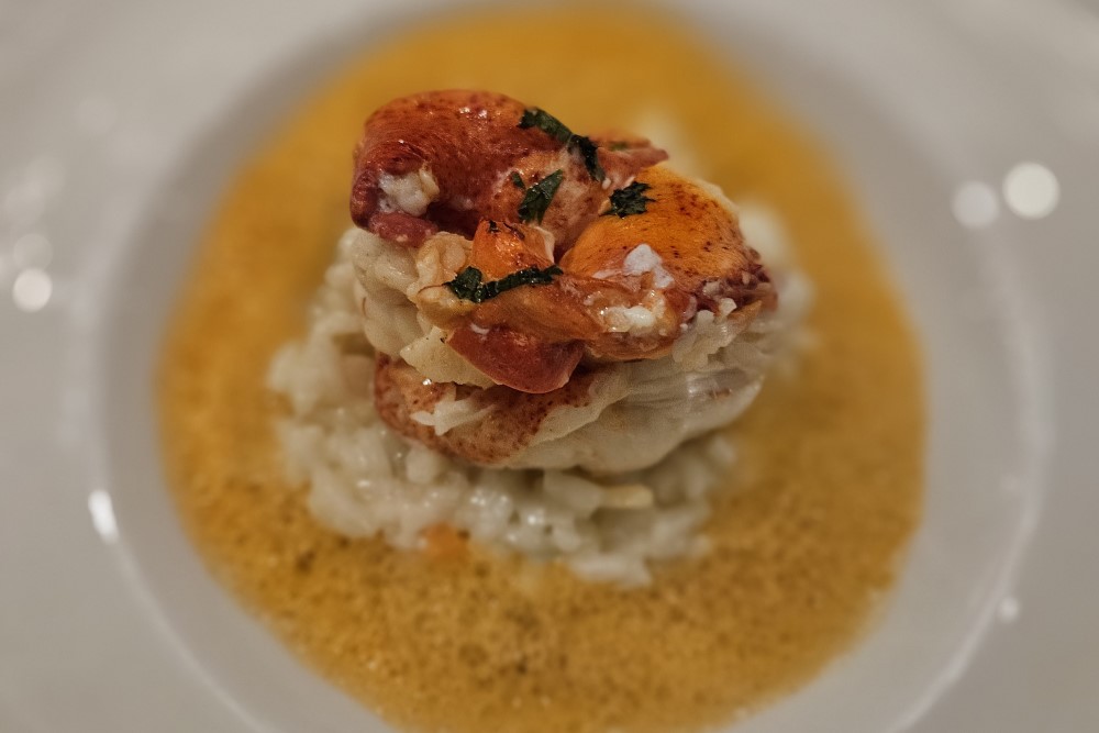 lobster thermidor at fil rounge on explora journeys